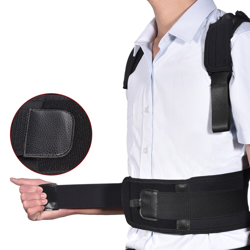 Taille En Terug Ondersteuning Riem Verstelbare Terug Houding Corrector Wervelkolom Terug Schouder Houding Correctie Taille Beschermen