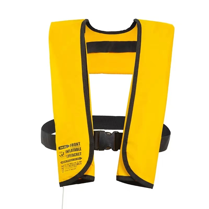 Nuevos chalecos salvavidas autoinflables, chalecos salvavidas manuales para navegación, adultos PFD 150N para deportes acuáticos, pesca, Rafting, accesorios: P / Morado