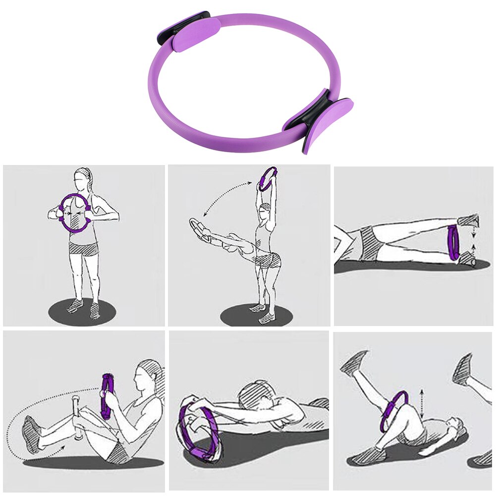Yoga cirkel pilates ring mænd kvinder fitness fitness trænings sportsudstyr
