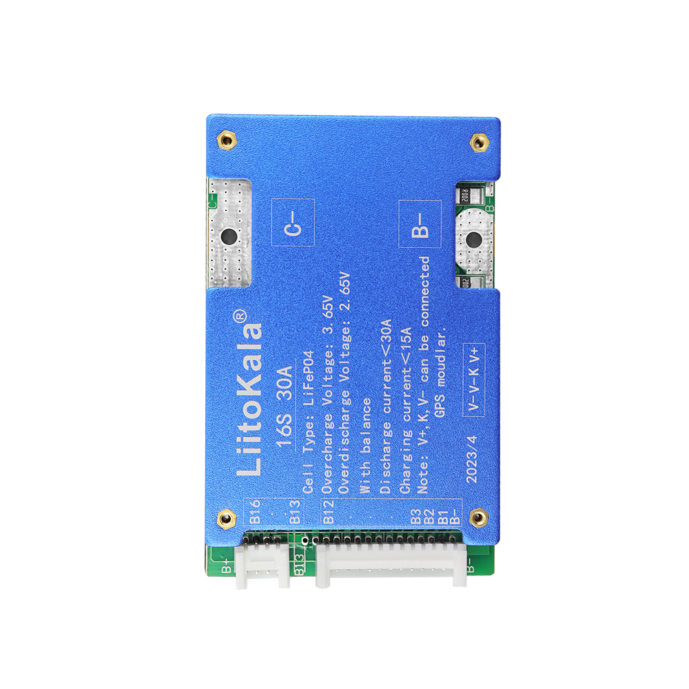 Liitokala 16s-48v30a-bms lifepo4 Batterie bilanz Lade platine Equalizer Temperatur schutz Equalizador für Escooter/E-Bike