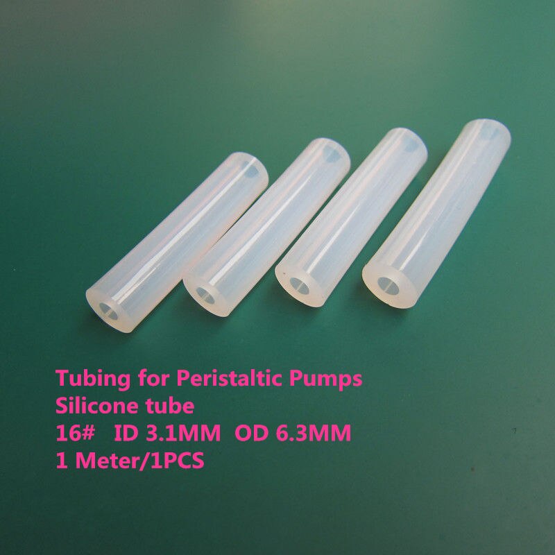 1PCS PPT03 Transparent Hose 13#/14#/15#/16# Tubing for Peristaltic Pumps Silicone tube Power Tube 1Meter: 16