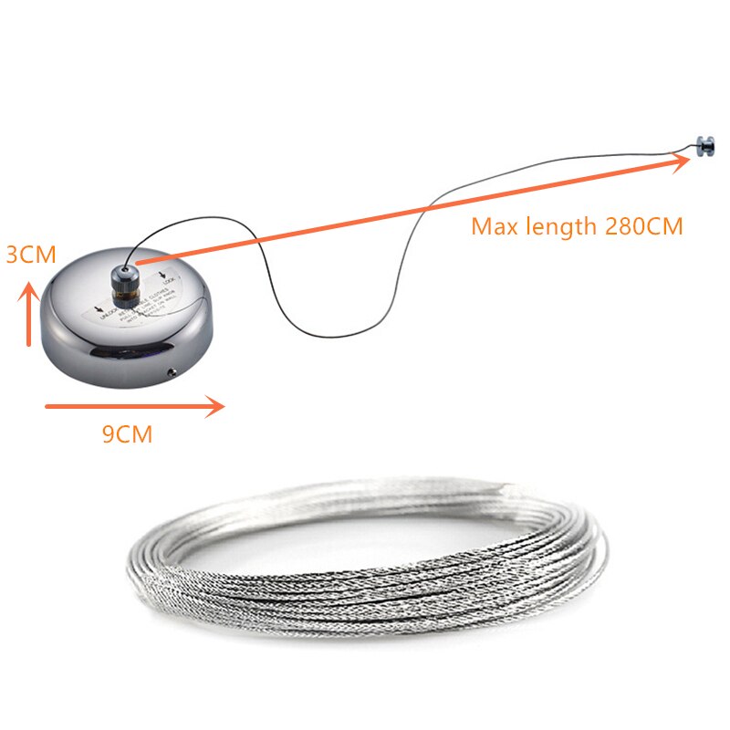 Clothes Drying Rack Rope Home Hotel Storage Stainless Steel Retractable Clotheslines Clothes Dryer Organiser Laundry Hanger