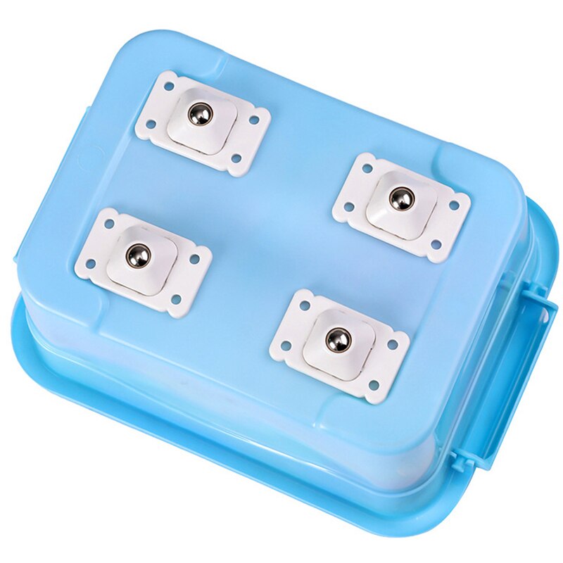 4 stk trinse trinse 360 grader lim universal trinse rulle bevegelig liten hjul oppbevaringsboks bunn universal hjul