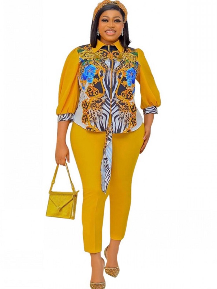 African traditional wedding couple outfit - België