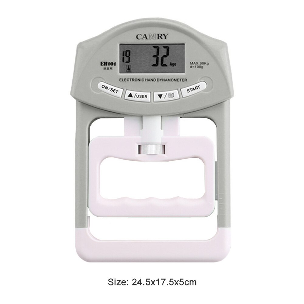Adjustable Digital Electronic Dynamometer Physical Muscle Training Hand Grip Power Strength Measurement Meter Fitness Equipment