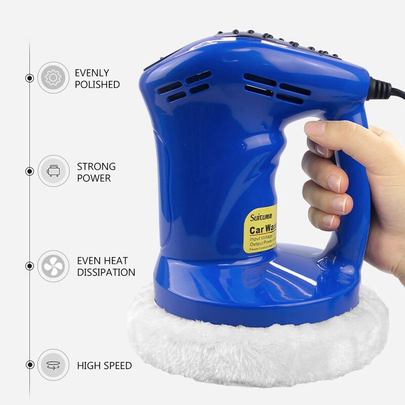 auto ceretta macchina di lucidatura locomotiva per il trasporto 12V portatile se stesso-servizio tenuto in mano macchina ceretta ceretta manutenzione forniture