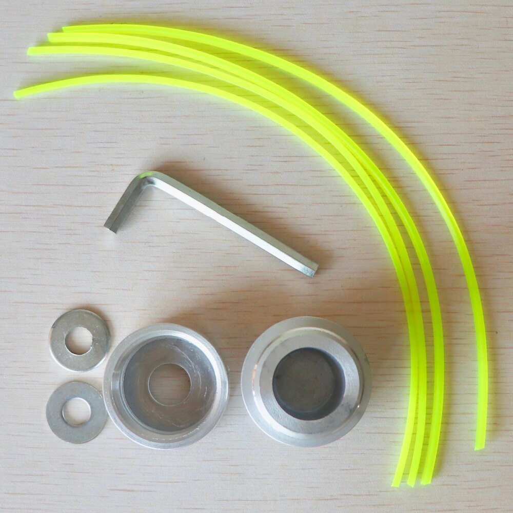 Easy load universal brush cutter aluminum trimmer head