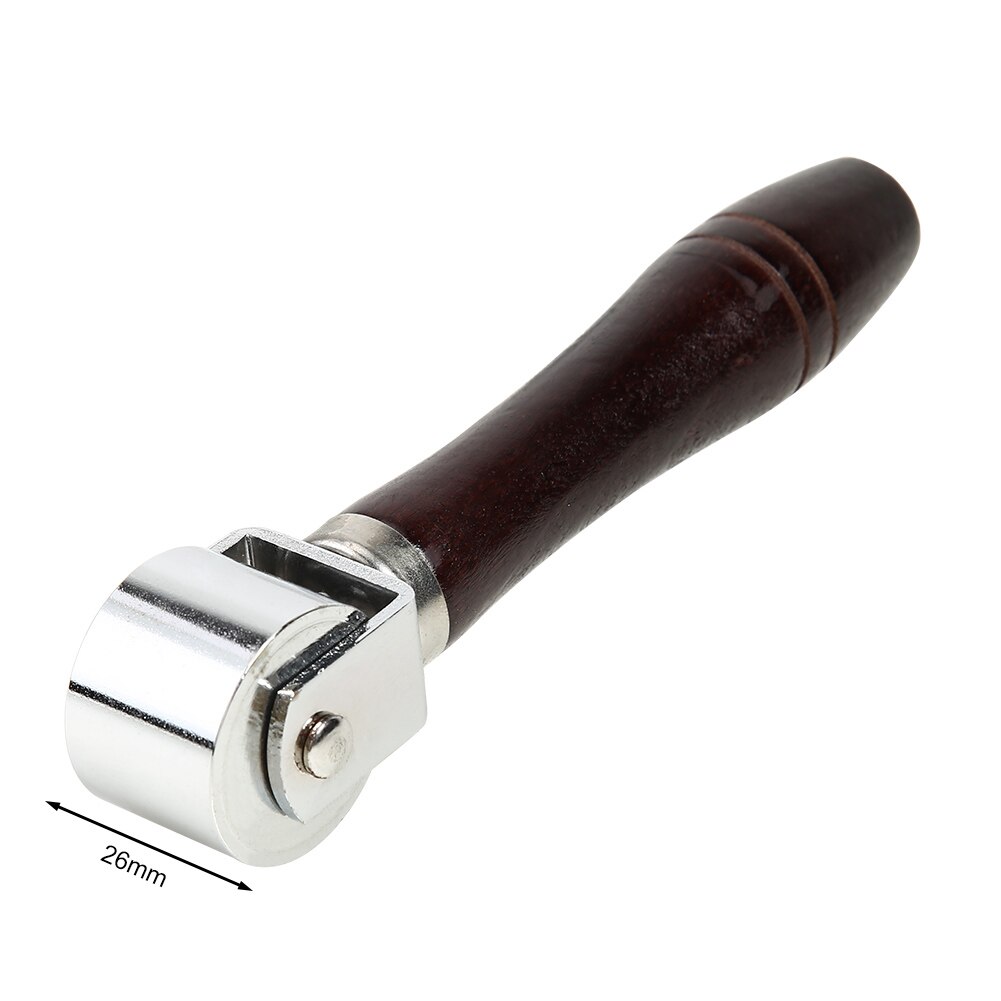 Lær lim kanter laminering rulle håndverk lær håndverk rulle gjør det selv håndlaget krølleverktøy 26/60/100mm lær rulle: 26mm
