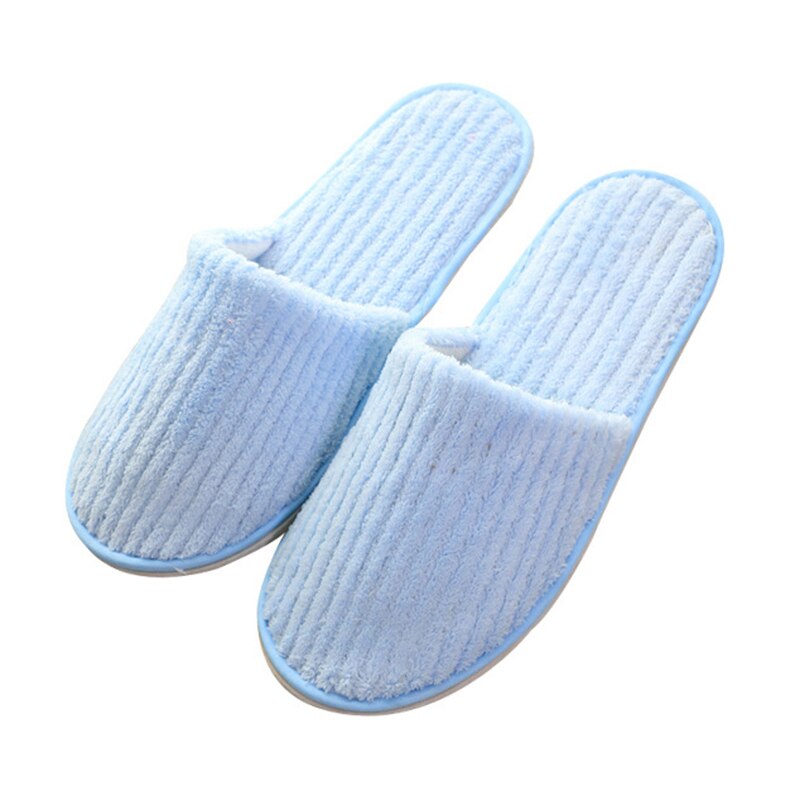 Koraal Fluwelen Hotel Reizen Spa Wegwerp Slippers Thuis Gast Slippers Witte Schoenen Kinderen Wegwerp Slippers