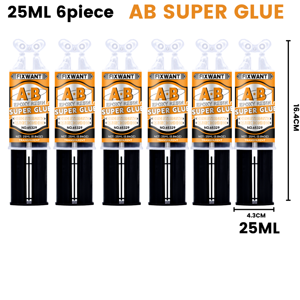 Epoxidharz-AB-Kleber, transparent, hochfest, wasserfest, vielseitig einsetzbar, hitzebeständig, Metall, Keramik, Glas, Klebstoff, 6/25 ml: Tiefe Grün