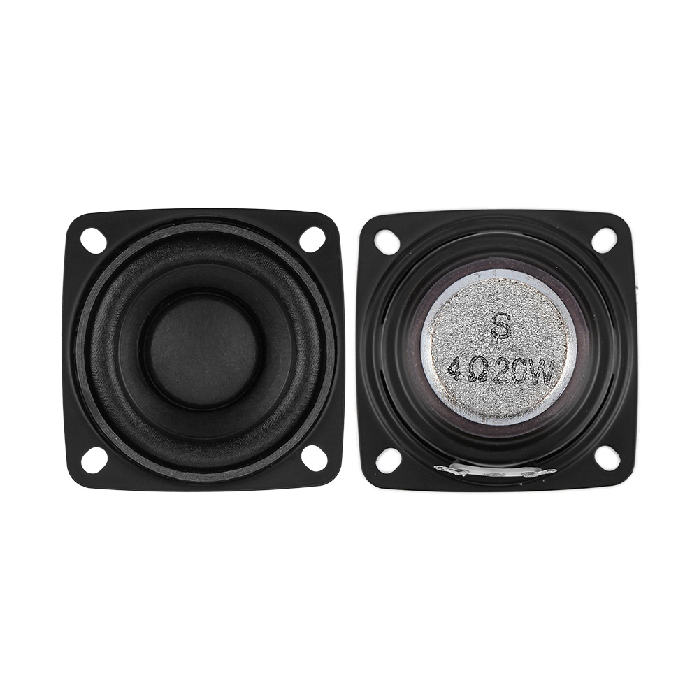 AIYIMA 2Pcs 2 Inch Full Range Speaker Driver 4 Ohm Radio Sound Versterker Luidspreker 10W 15W 20W DIY HIFI Bluetooth Speaker: 4 Ohm 20 W Speaker