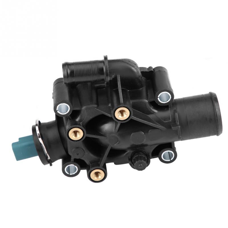 Płyn chłodzący silnik obudowa termostatu dla Peugeot 206 207 307 308 1007 1336.Z0 chłodzenia silnika zawór aluminiowy