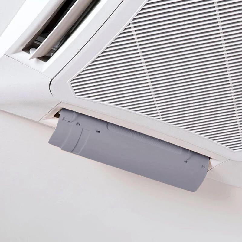 Verstelbare Airconditioner Cover Voorruit Airconditioning Baffle Schild Wind Gids Maand Straight Anti-Wind Shield