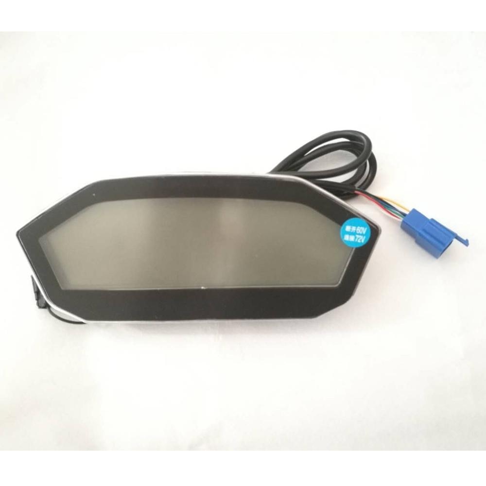 Universal RPM LCD Digital Odometer Speedometer Instrument