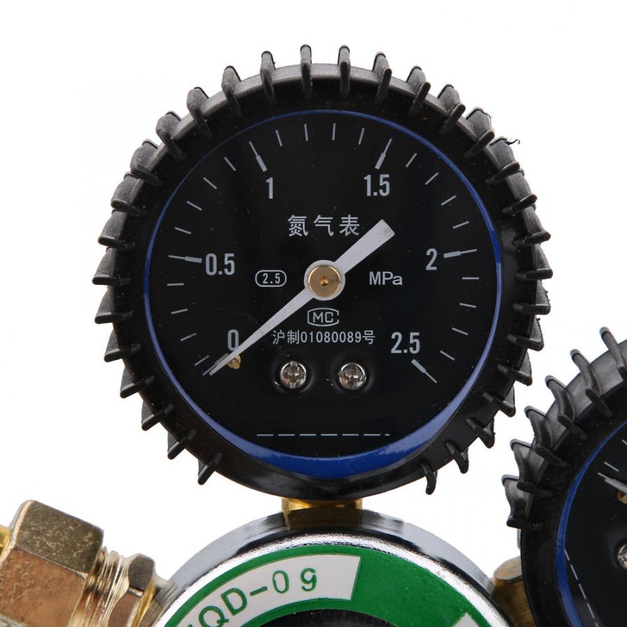 YQD-09 Zinc Alloy Nitrogen Pressure Reducer Welding Regulator Gauge G5/8