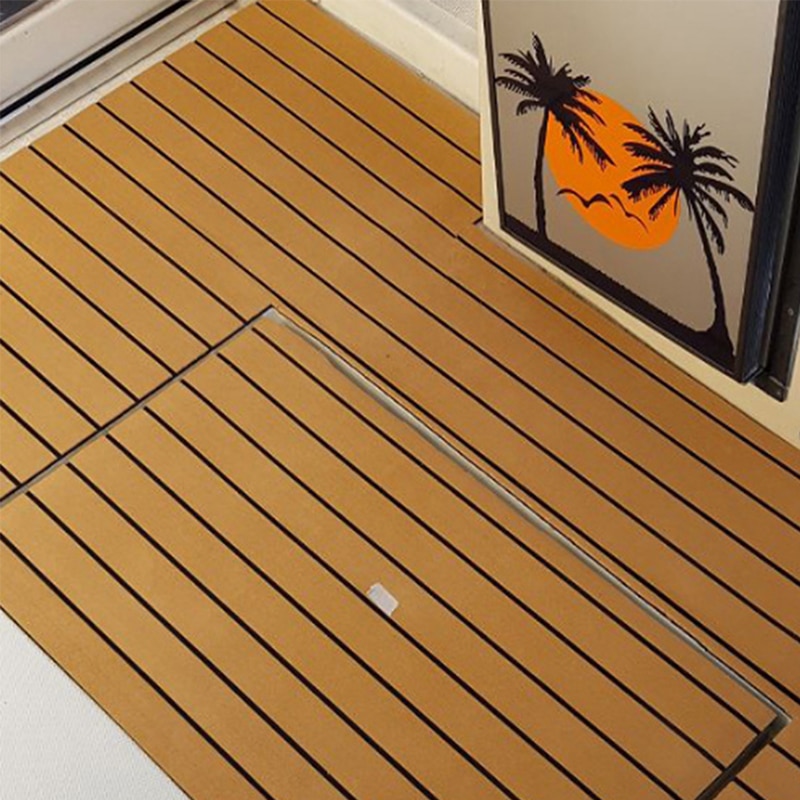 1 Pcs 6 Mm Dikke Zelfklevende 94X23 ''Foam Teak De... – Vicedeal