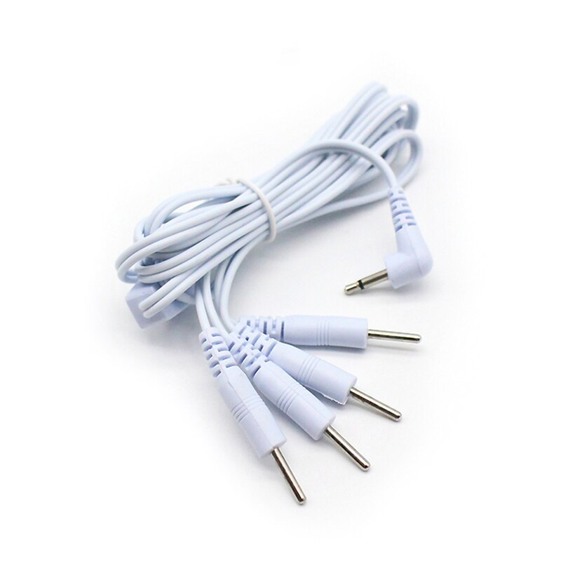 4 Manier 4 Pins Hoofd 2.5Mm Plug Type Elektrode Kabel Lijn Draad Voor Spierstimulator