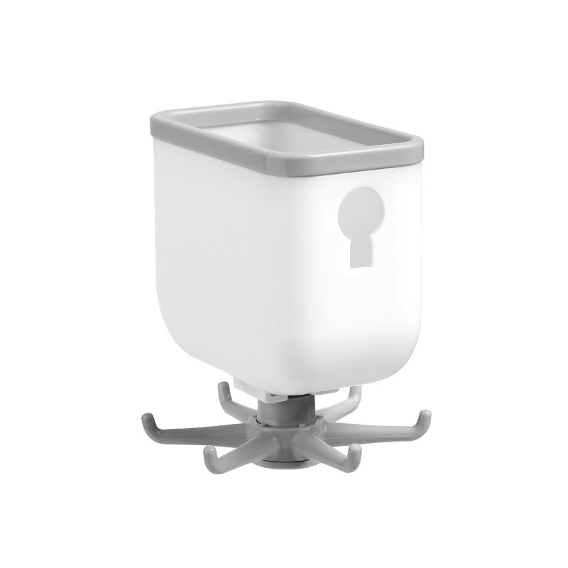 Keuken 360 Draaibare Opvouwbare Haak Multifunctionele Hanger Gatvrije Haak Badkamer Keuken Handdoek Lepel 6 Haak Gebruiksvoorwerp: Army Green