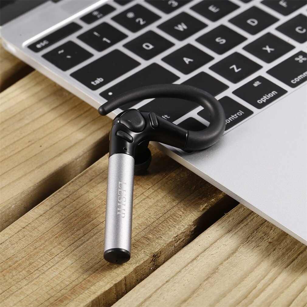 LESHP Headset Wireless Earphone HD Stereo Headphone Handsfree Car Earphones Support A2DP Music Playback