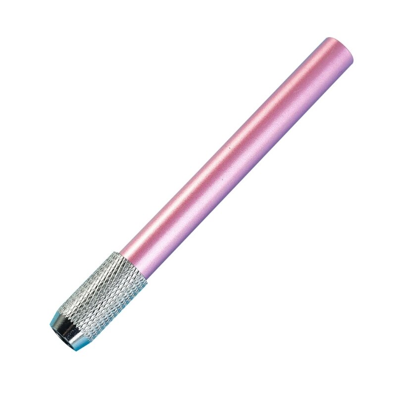 Alargador de lápices de colores surtidos, soporte extensor de lápiz para lápices en tamaño Regular, soportes ligeros de una sola cabeza: Pink