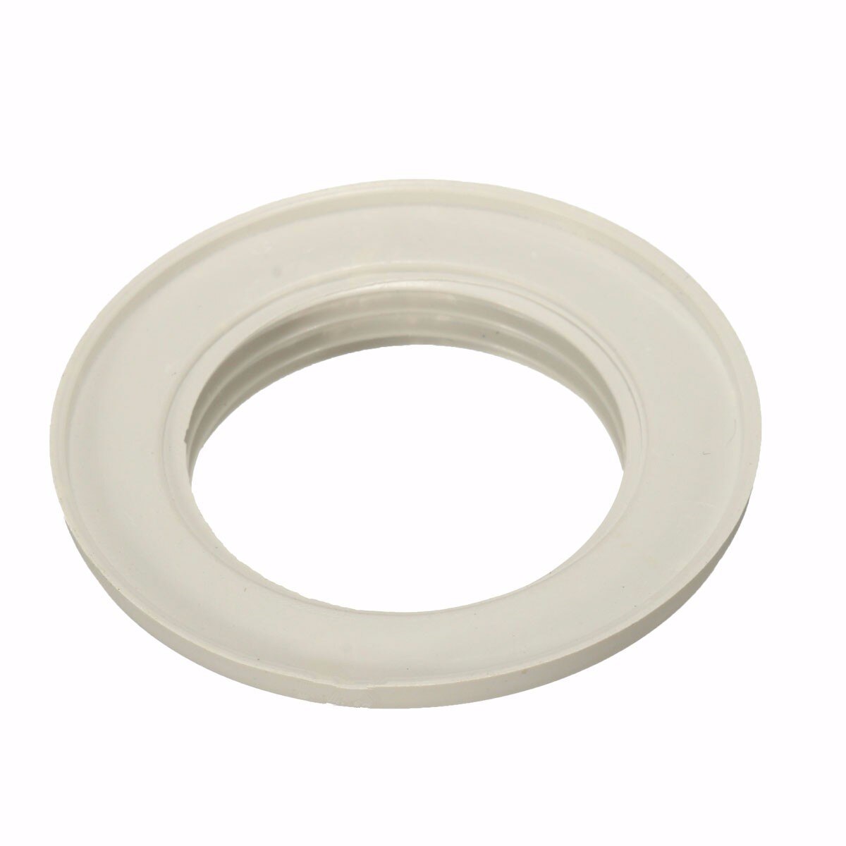 2 stk.  e27 lampeskjermring adapter svart/hvitt lysskjerm krage ringe adapter pæreholder lampeskjerm tilbehør