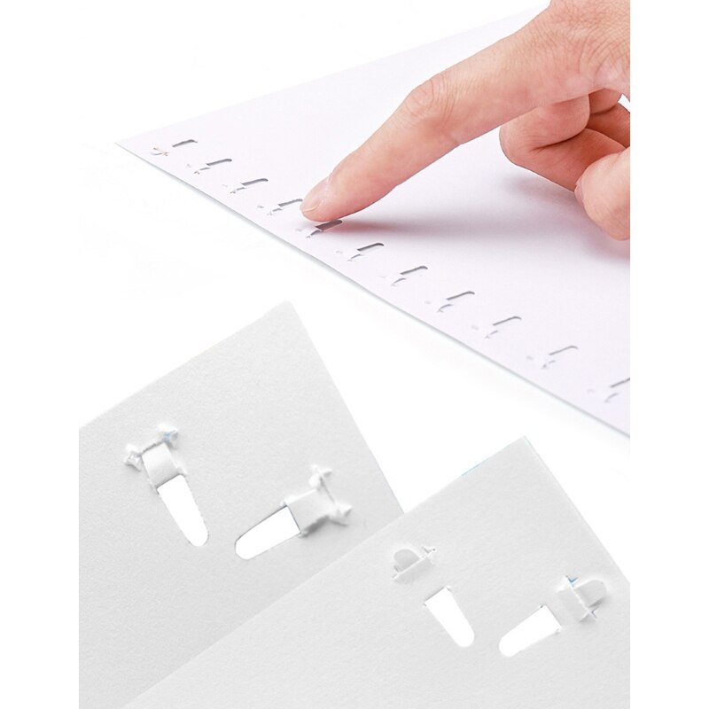 No Staples Nail Free Stapler Mini Cute Paper Book Binding Stapling Machine Stapleless Staplers Stationery Office Supplies