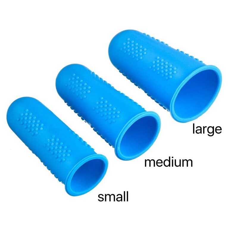 Silikon Finger Protektoren, 20 Stck Finger Schutz Kleber Werkzeug Finger Kappen Silikon Finger Wachen, nicht-Stock Finger Abdeckung für S