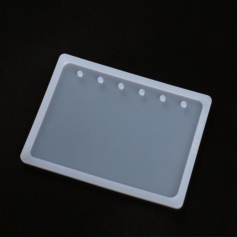 1PC Scrapbooking Silicone Mould Resin Molds for Notebook Book Cover Molds Making DIY Decorative Craft Tool