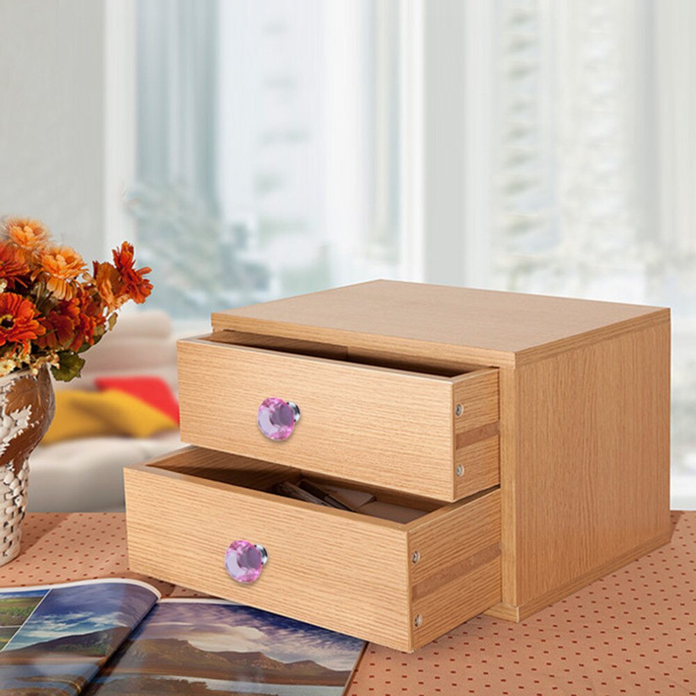 25Mm Diamond Crystal Kast Kast Dresser Lade Kast Deurknop Pull Handle Home Decor Wereldwijd Winkel