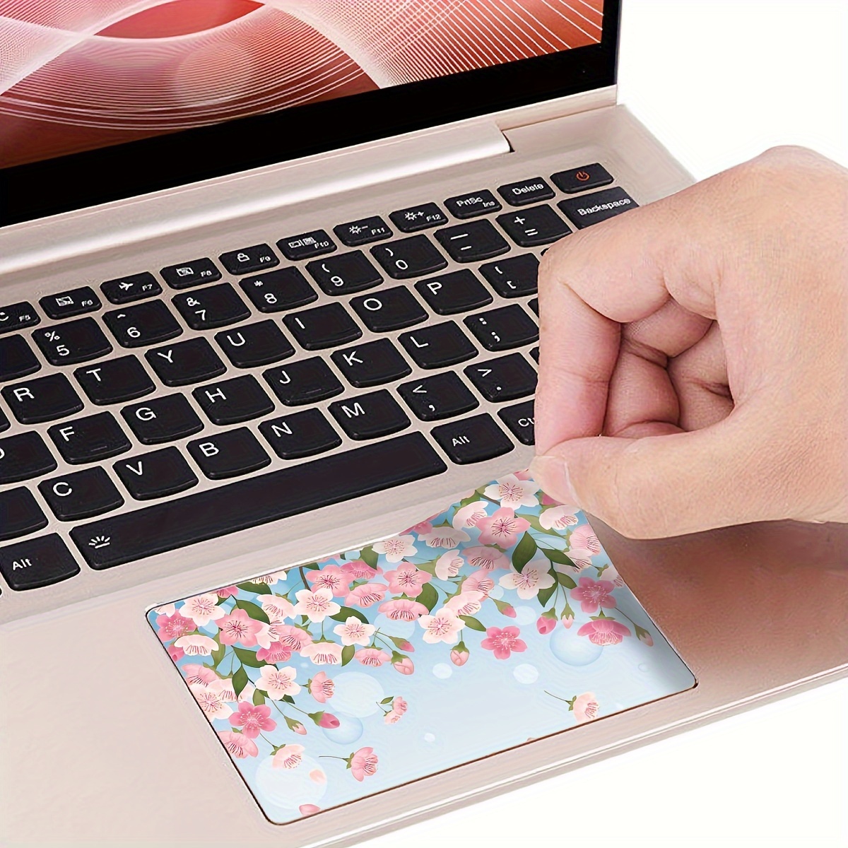 Laptop Touchpad Stickers Vinyl Waterproof and Dustproof Stickers Suitable for Laptop Touchpad IPad Decorative Cartoon Stickers