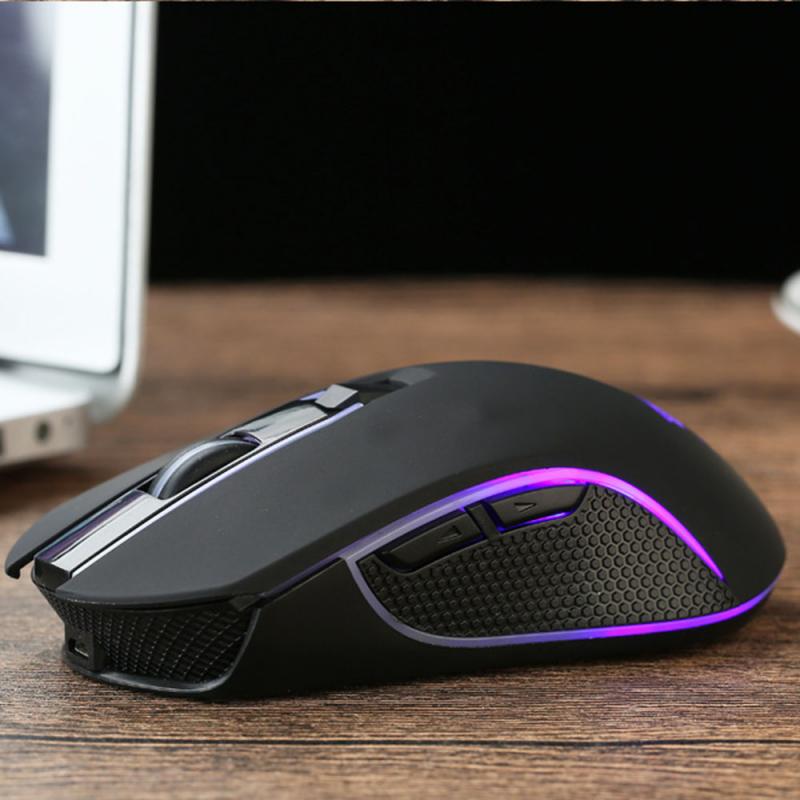 X9 Rechargeable Wireless Silent LED Backlit USB Optical Gaming Mouse Mice Mechanical Gaming Mouse