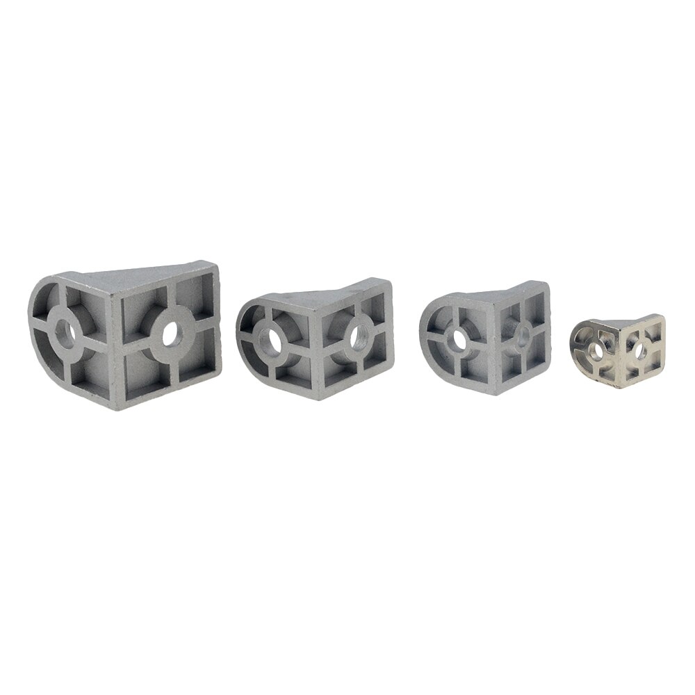 1PC Steering Angle Corner Bracket 3030 4040 4545 90 Degree Connector Connection Joint for Aluminum Profile