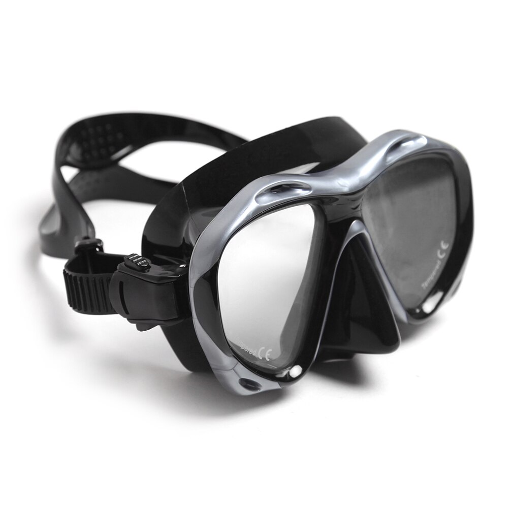 Silicone Gear Scuba Diving Mask Equipment Snorkel Adults Anti-Fog UV Waterproof Swim/Dive Glasses Men Women