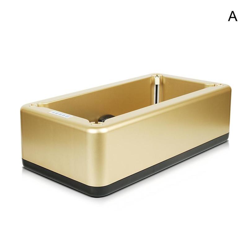 Automatic Shoes Cover Machine Household Stepping Disposable Film Dispenser Maker Smart Shoe Machine Cover Shoe Booties Shoe: gold