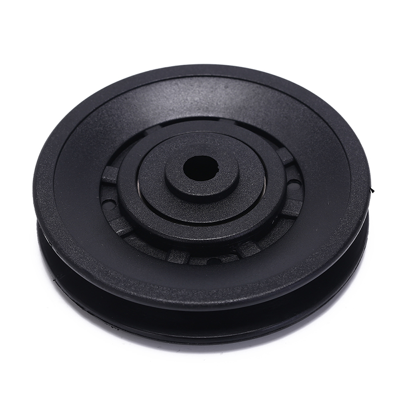 Rueda de la polea del cojinete de Nylon Universal de 50mm/90mm/100mm de diámetro resistente al desgaste Cable de gimnasio equipo de Fitness parte de Color al azar