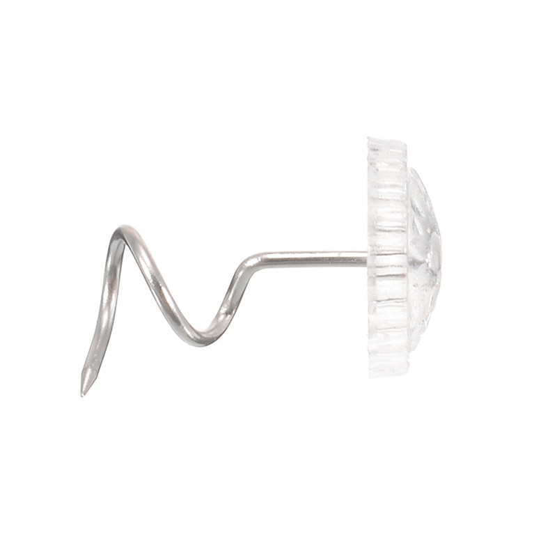 100 sztuk wyczyść głowice wkręty naprawiono zapięcie robić tapicerki koce krzesło sofa udekoruj naprawione luźne draperie szpilki