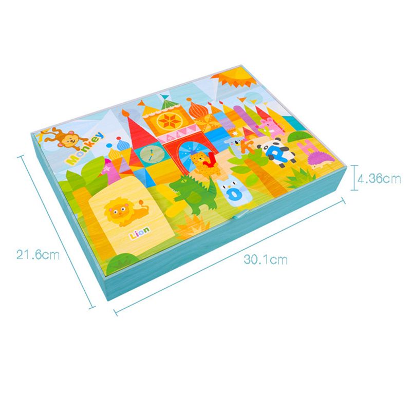 Magnetic Letters Uppercase Lowercase Foam Alphabet ABC Magnets for Fridge Refrigerator Educational Toys Set