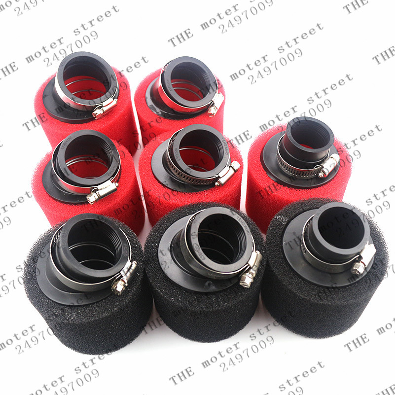 good Neck Foam Air Filter 35mm 38mm 42mm 45mm 48mm Sponge Cleaner Moped Scooter CG125 150cc Dirt Pit Bike Motorcycle