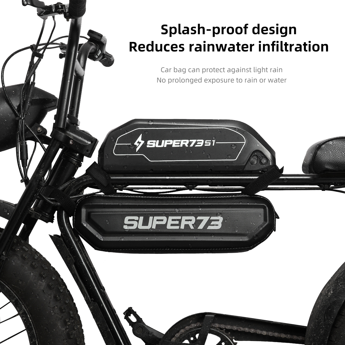 Bolsa para carro super73, bolsa para viga, I BIKE, armazenamento universal, acessórios modificados para armazenamento