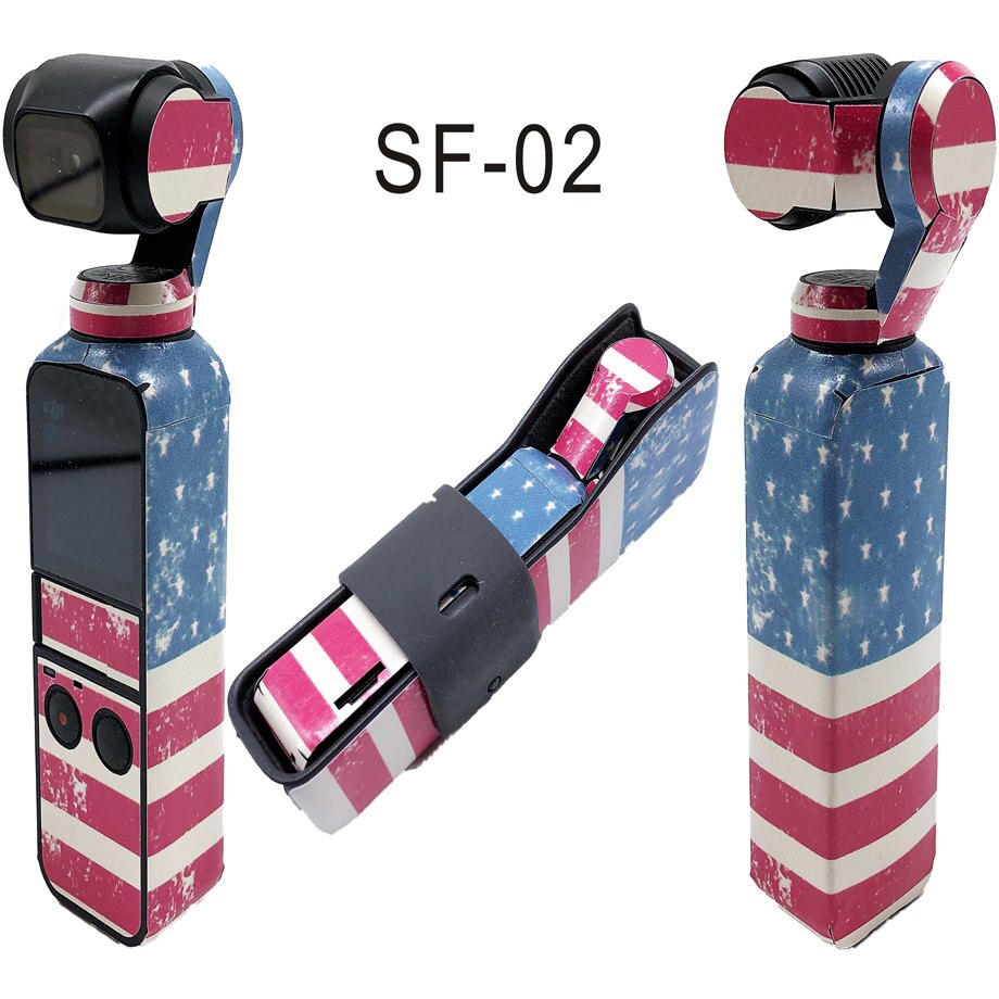 Luminous Body Decals For DJI OSMO POCKET 3M Waterproof PVC Stickers Body Decals For DJI OSMO POCKET Handheld Gimbal Accessories: Grey