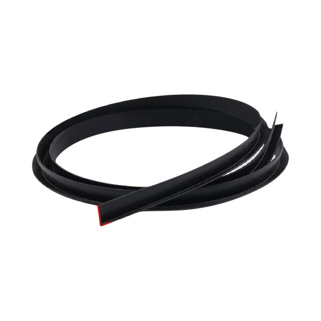 Car Window Seal Strip V Shape Car Side Window Sealing Strip Auto Rubber Side Window Filler Noise Insulation Weatherstrip Sealant: Default Title