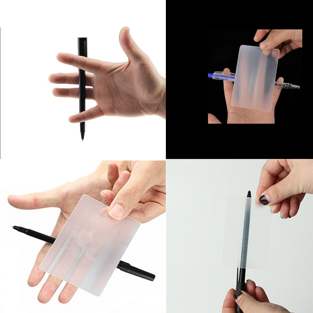 1pc Card Magic Perspective Distortions Distorted Visual Magic Tricks Magic Props Close-up Magic Toy