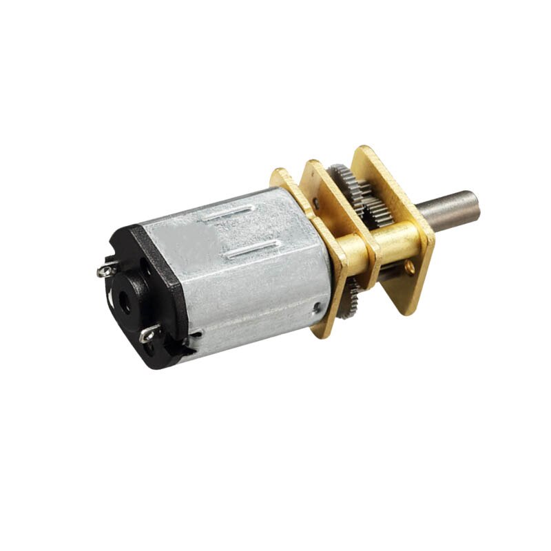 Mini motor eléctrico de engranaje de metal DC 3V/6V/12V con motores de CC reductores de engranajes velocidad de 10-4000RPM