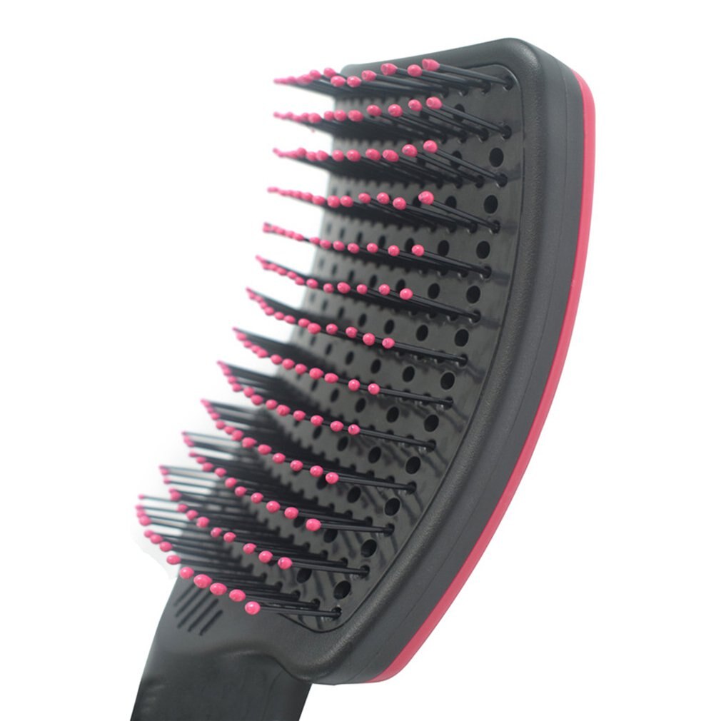 Arc-Shaped Straight Hair Comb Hair Dryer Multifunctional Air Comb Wet And Dry Ergonomic Handle