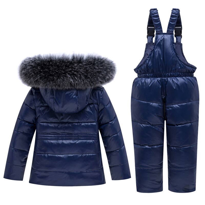 Rusland Kinderen Winter Jas Jas Waterdicht Overalls Voor Kinderen Baby Boy Meisje Kleding Snowsuit Peuter Parka Donsjack