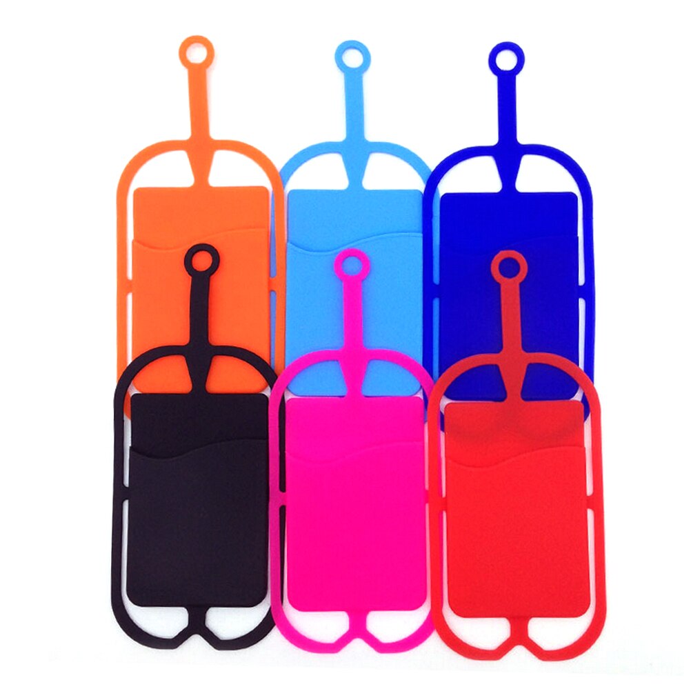 1Pcs Siliconen Lanyard Case Cover Houder Telefoon Ketting Riem Voor IPhone6 6 S 7 7P 7 Kleuren