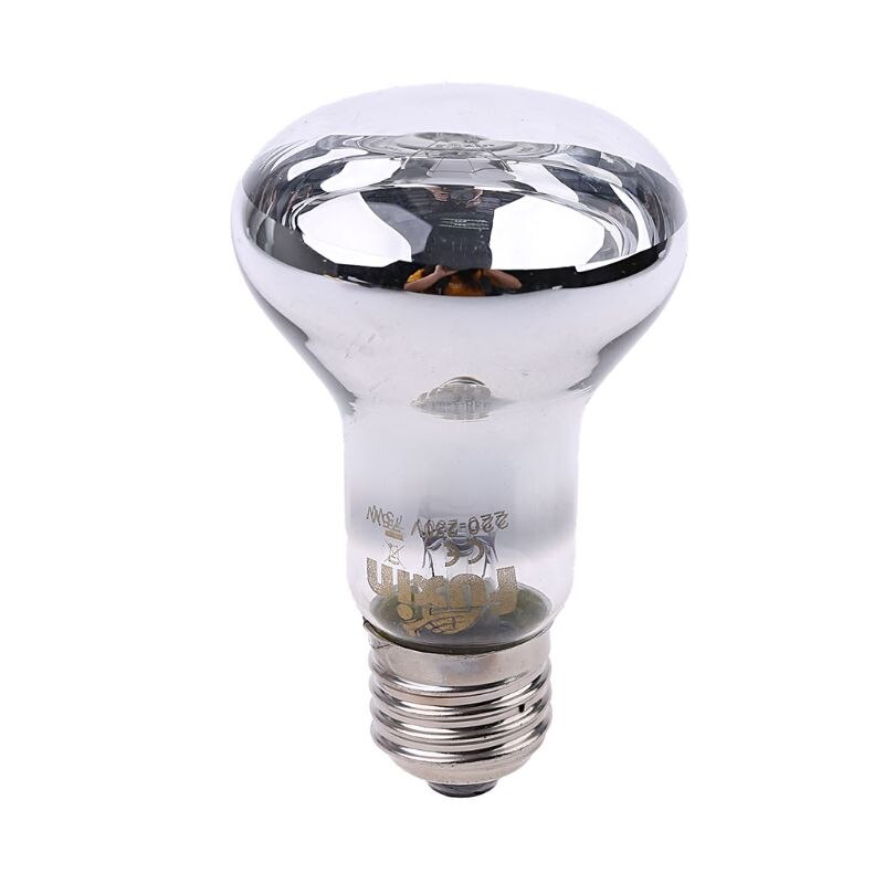 Reptile Amphibian Heat Bulb 220-240V 25W50W75W100W Infrared Emitted Night Light