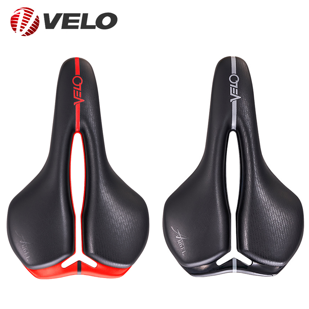 Velo VL-6311 MTB Road Bike Saddle Rainproof Microfiber Leather Bicycle Saddle Foam Cushion Soft Comfort Cycling Bicycle Saddle S