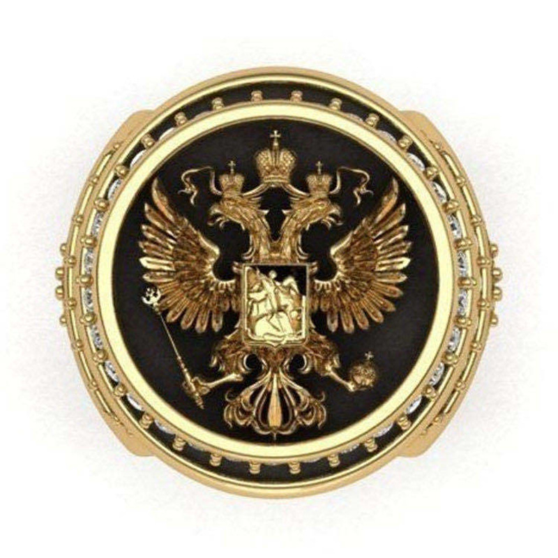 Anillo de tótem mitológico Retro de lujo para hombre, temperamento dominante, de cumpleaños, joyería al por mayor