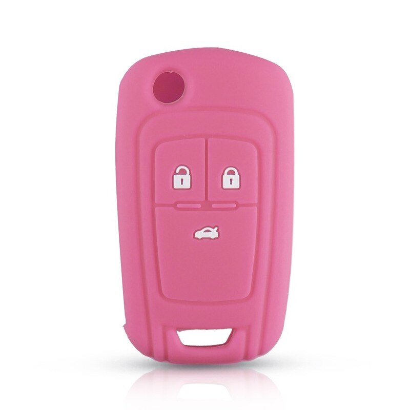 Funda de silicona para llaves de coche, cubierta de mando a distancia para OPEL, VAUXHALL, Astra J, Corsa E, Insignia, Zafira C, Buick Hideo, llave plegable